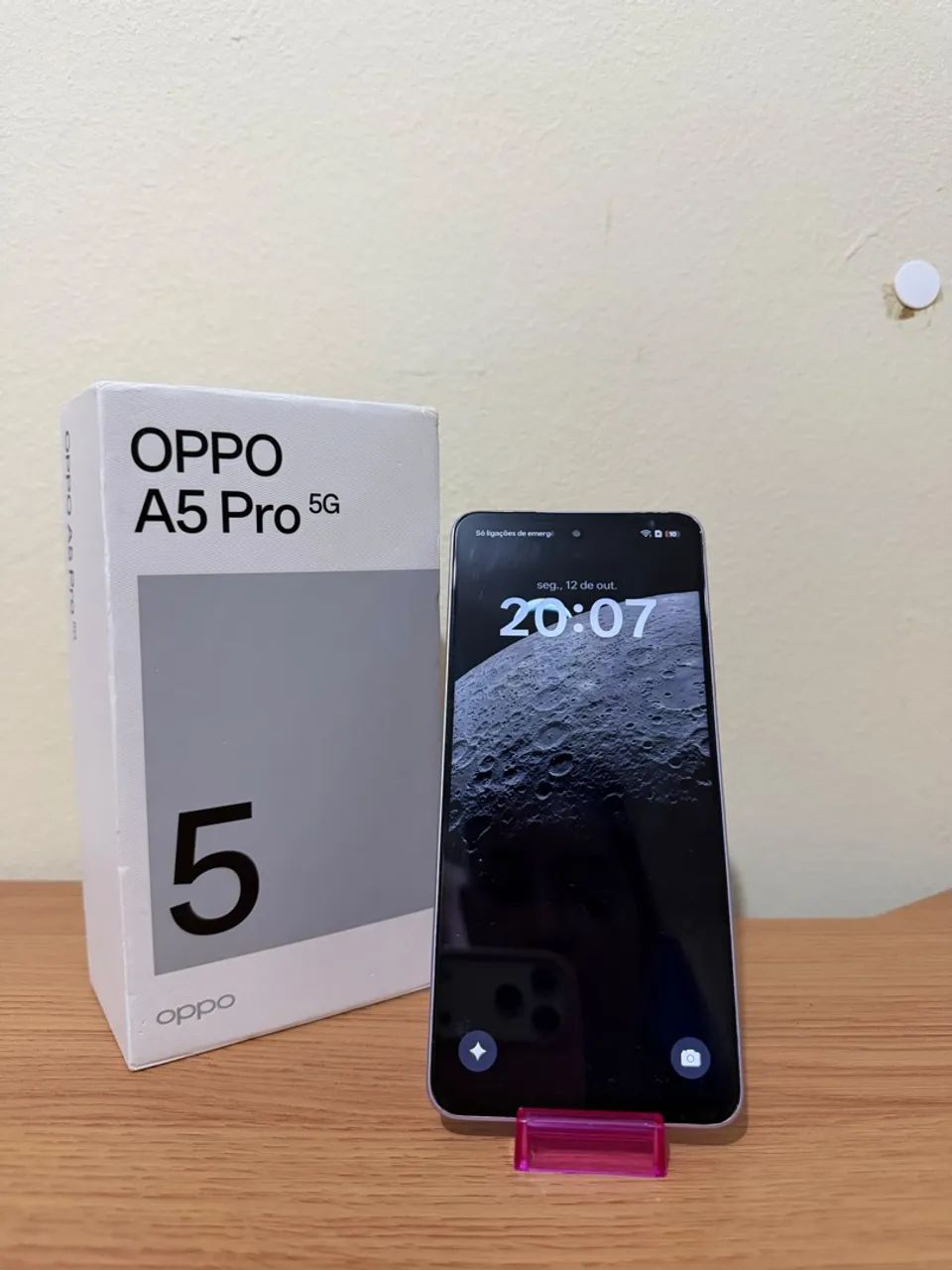 ANDROID OPPO A5 PRO 5G NFC 256GB CAIXA NF - Foto 5