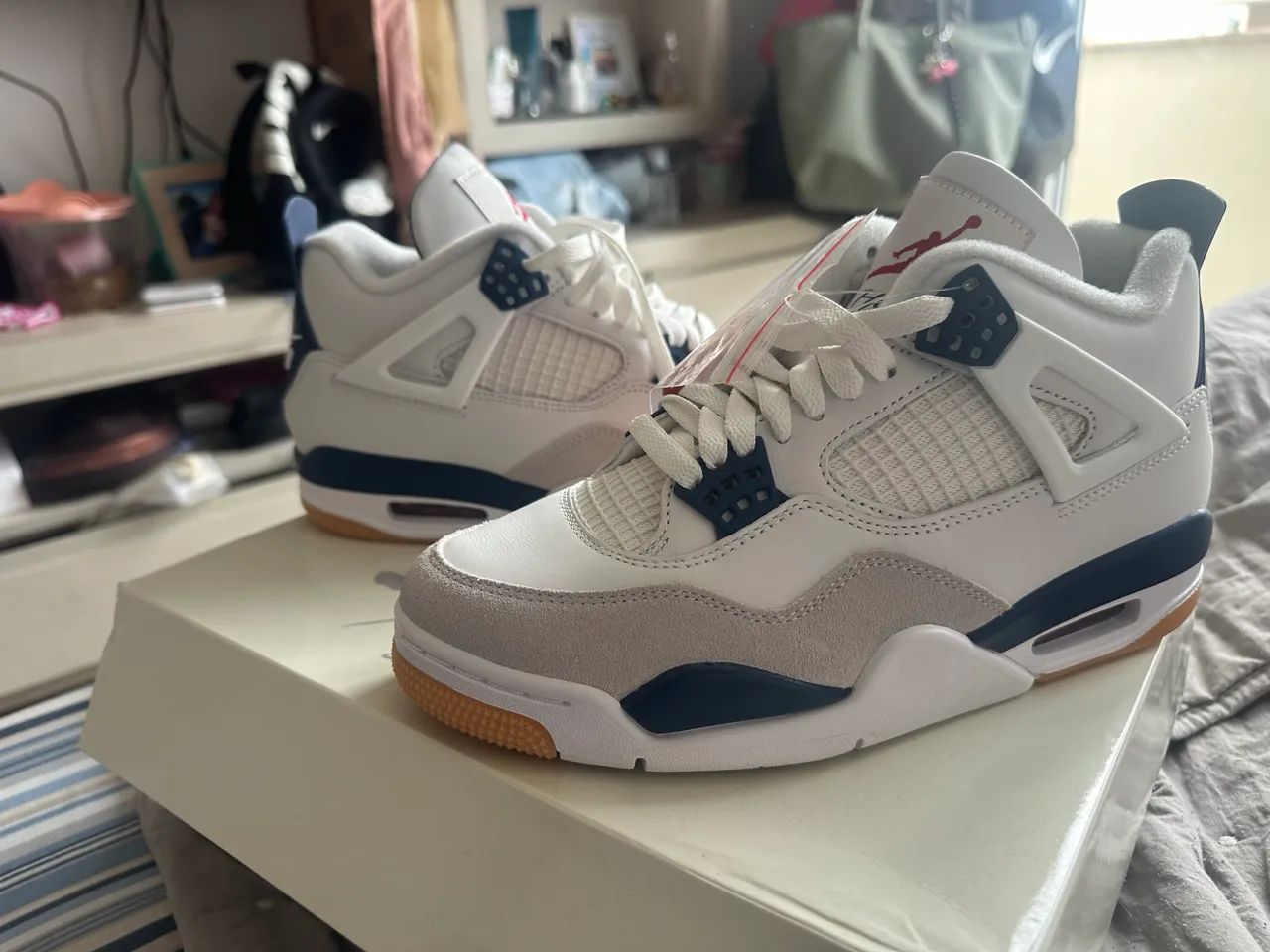 Jordan 4 autêntico novo  - Foto 5