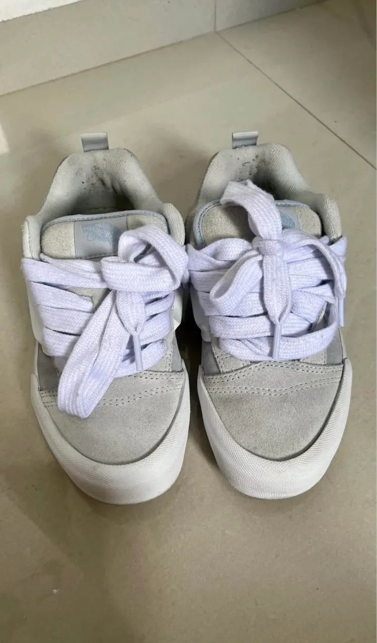 Vans Knu Skool Cinza original - Foto 3
