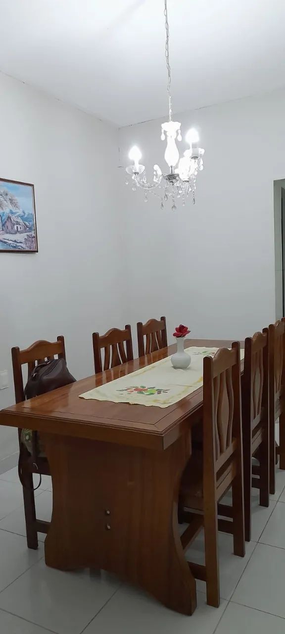Mesa 6 cadeiras, madeira jatoba - Foto 4
