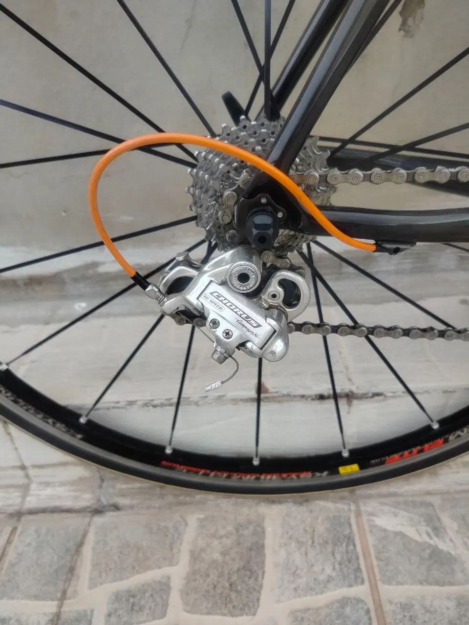 Bicicleta speed de carbono 54cm - Foto 4