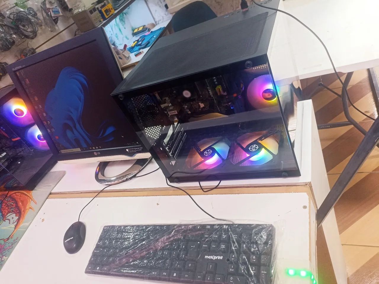 Pc Completo com jogos retirada no Paranoá  - Foto 3