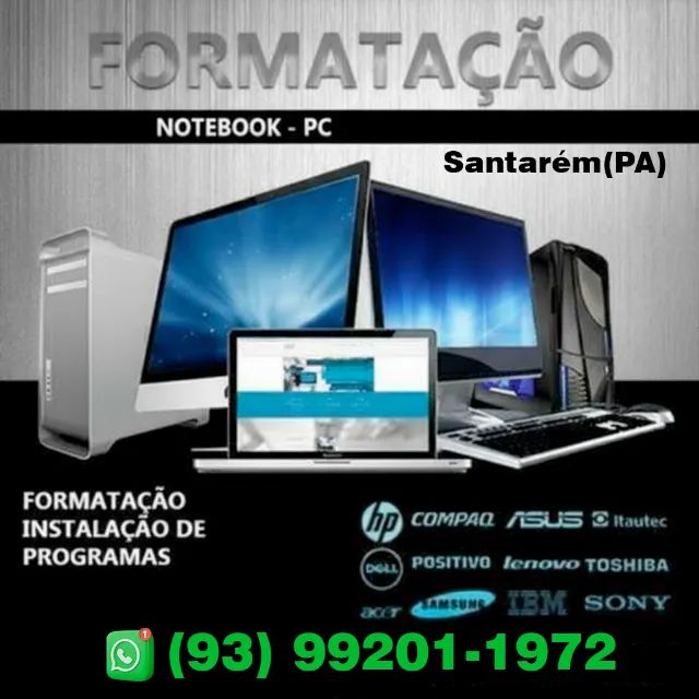 Técnico de Informática: Formatação, Windows e Programas - Santarém