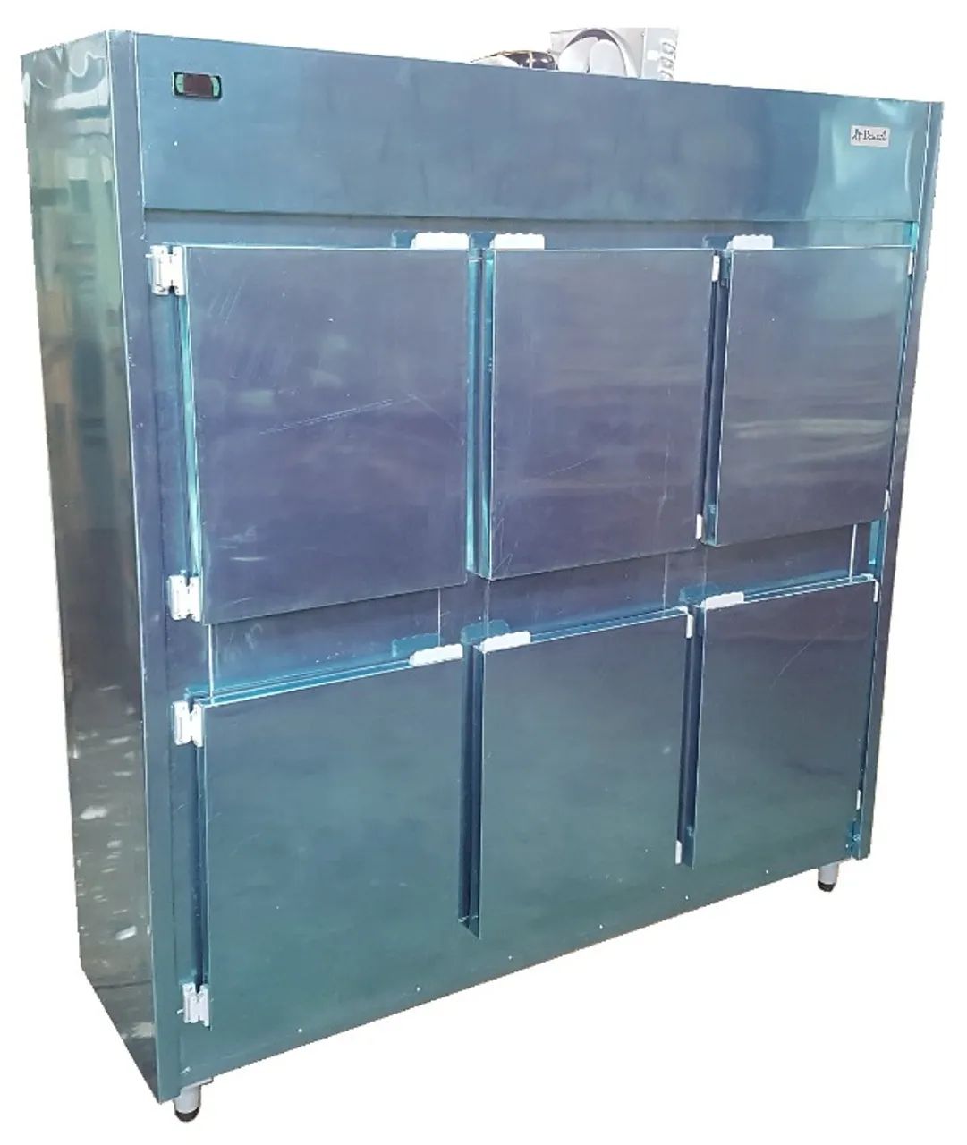 Geladeira Resfriados 6 Portas Inox