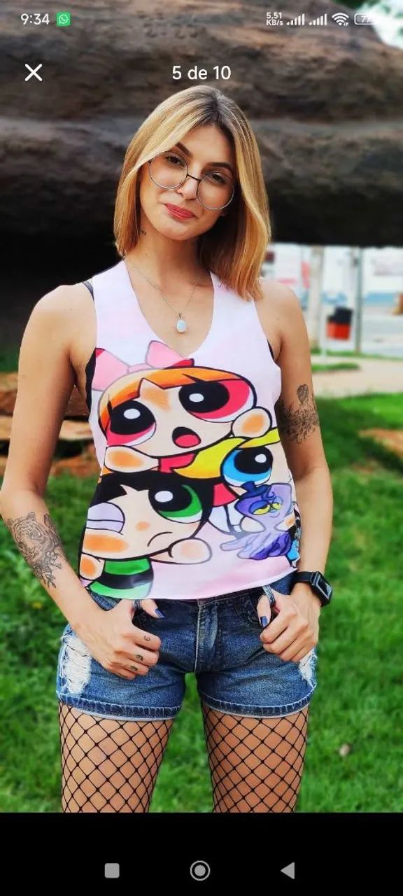 Camisetas feminina e masculinas  - Foto 3
