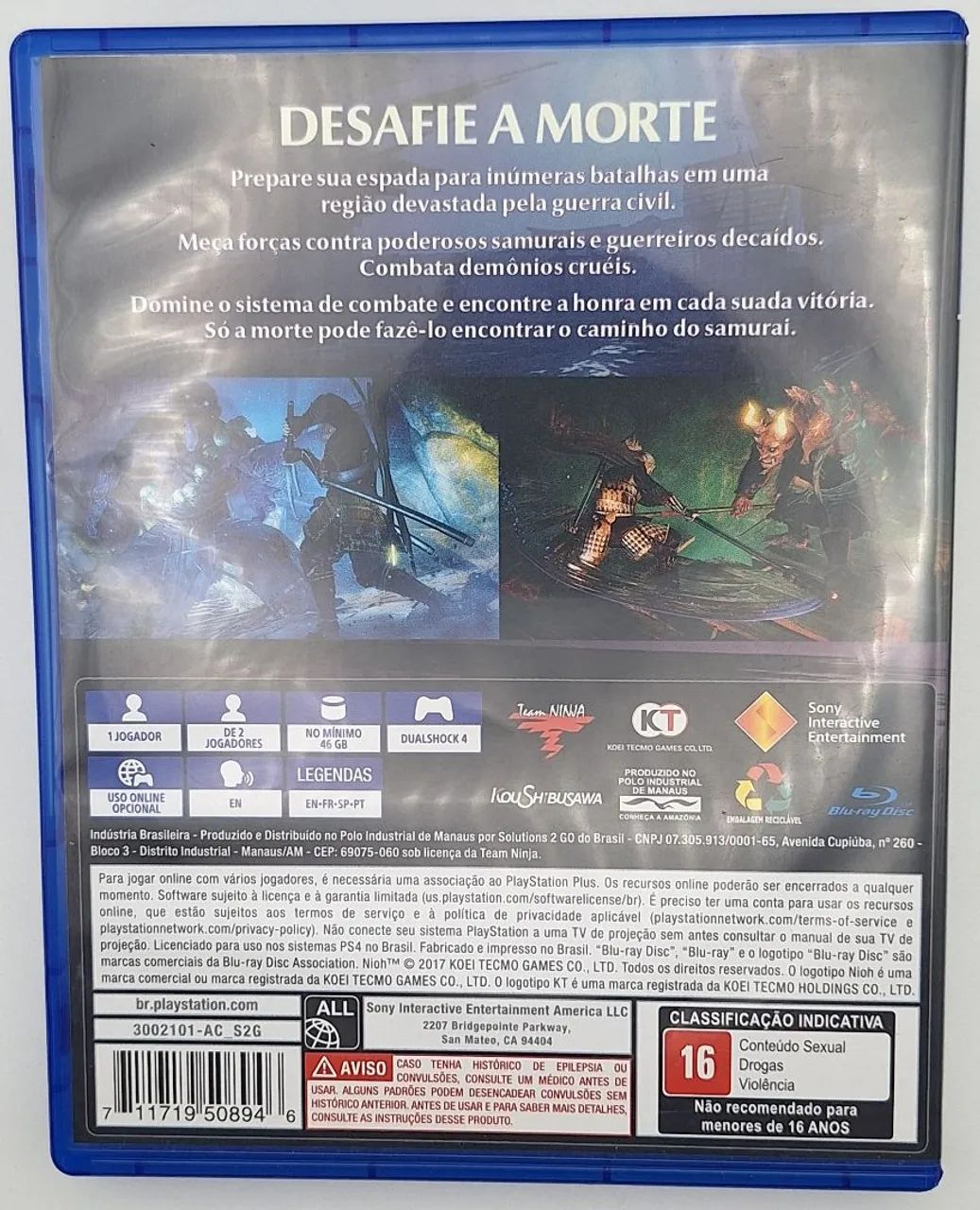 Nioh - PS4 - Foto 2