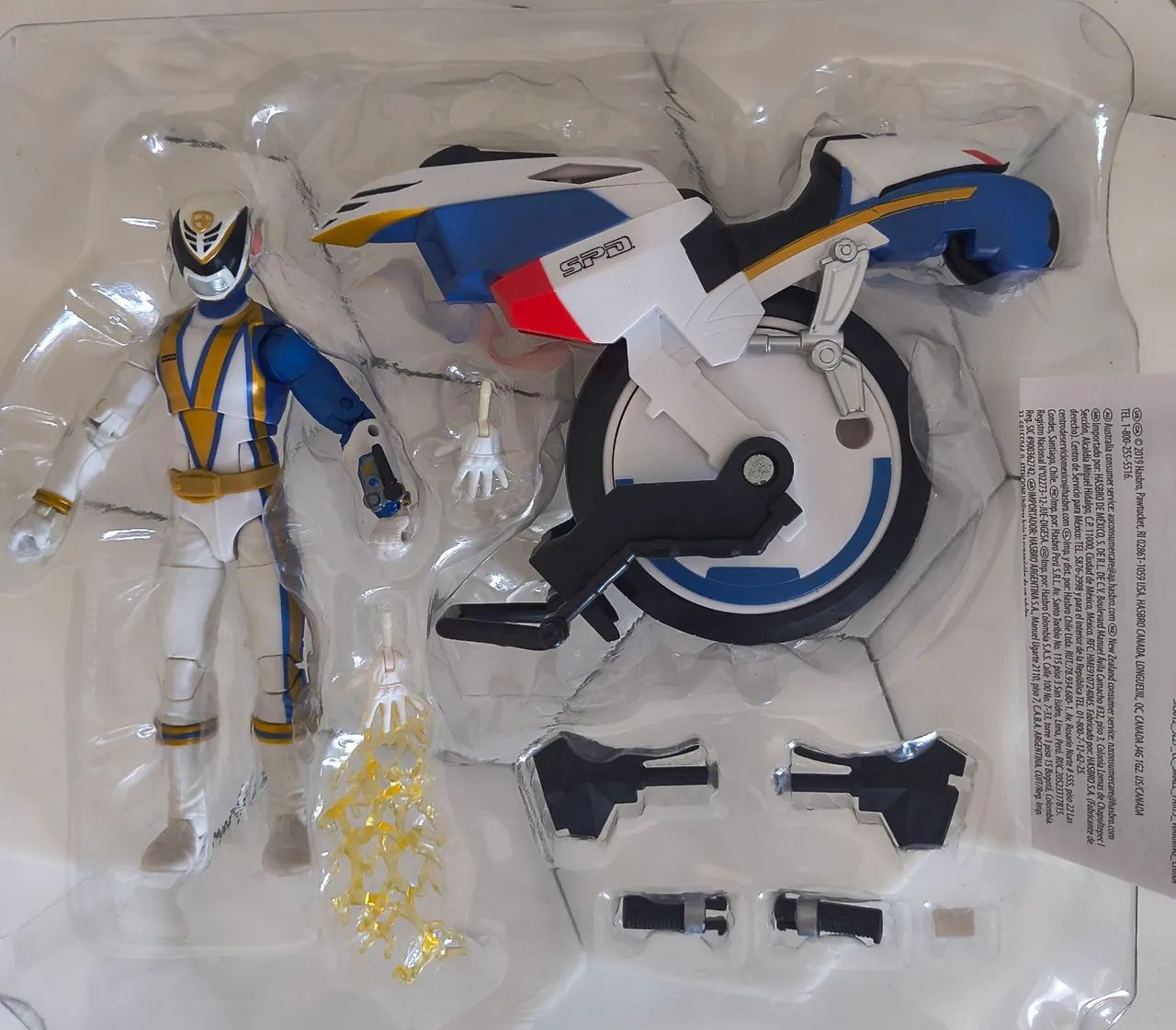 豚*汁様 MAD POLICE スネークオペレーター スライド Power Rangers S.P.D. Omega Ranger e Uniforce Cycle - Lightining