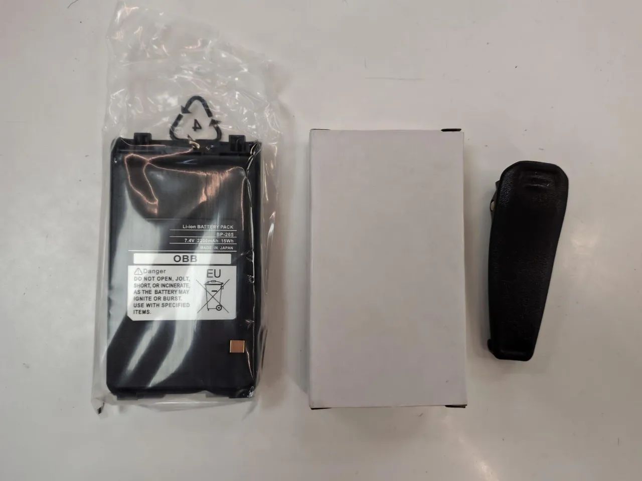 Bateria BP265 BP-265 p/ Rádio Comunicador HT Icom IC-V80 IC-V86 IC-F3003 Íons de Litio - Foto 2