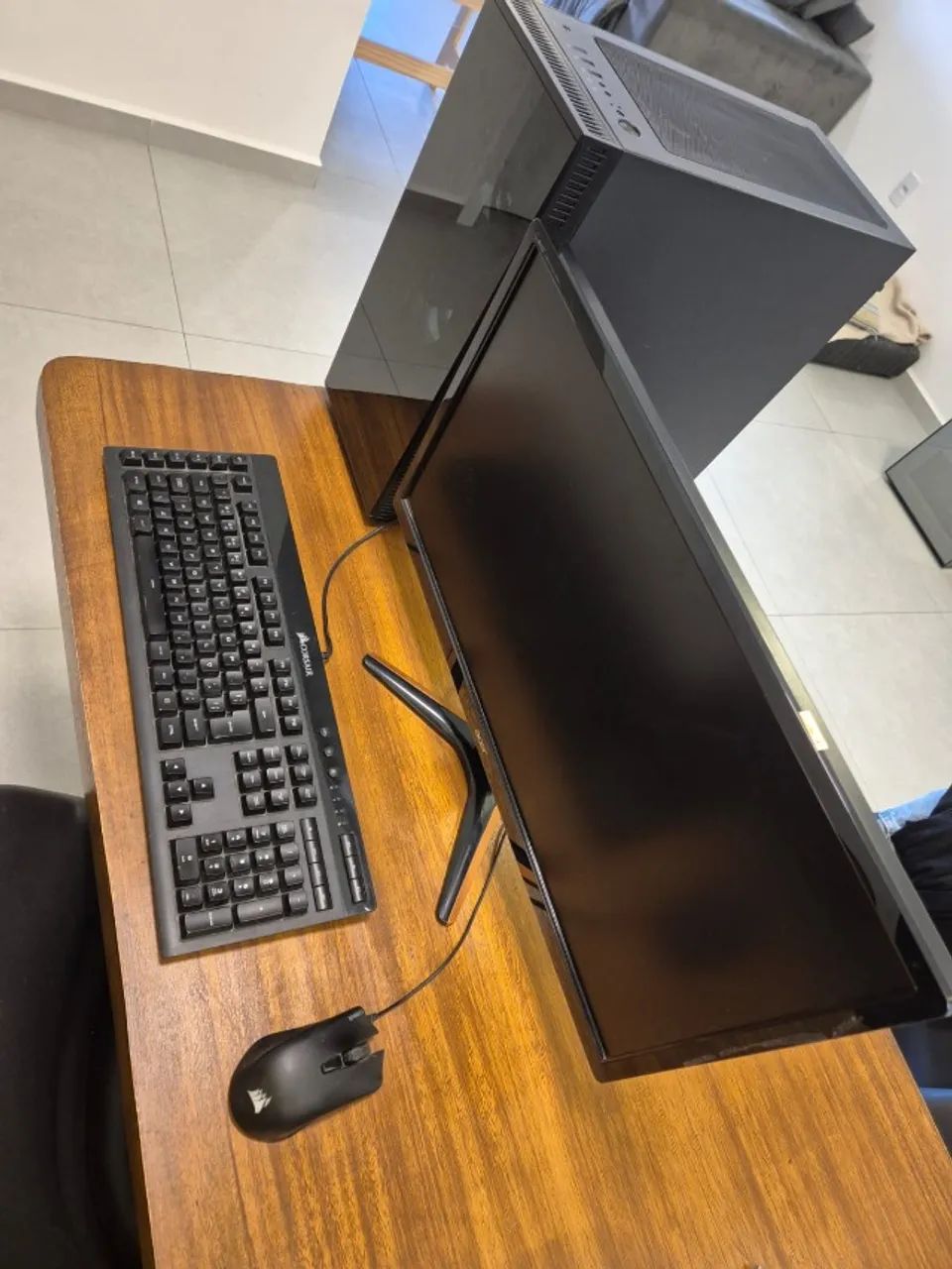 Monitor Accer 21 com teclado e mouse. - Foto 5
