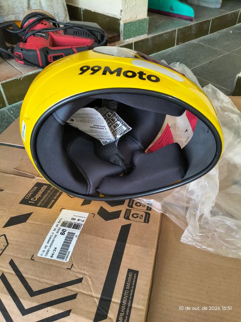 Capacete motociclista  - Foto 2