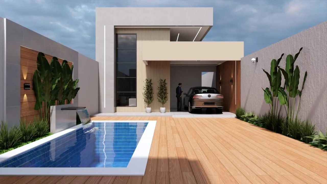 Casa no Araçagy - com piscina - 3 quartos sendo 2 suites - Foto 3