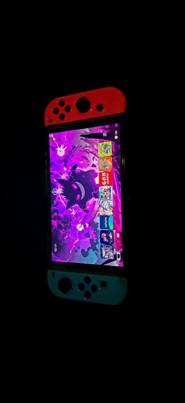 NINTENDO SWITCH OLED 256GB DESBLOQUEADO  - Foto 4