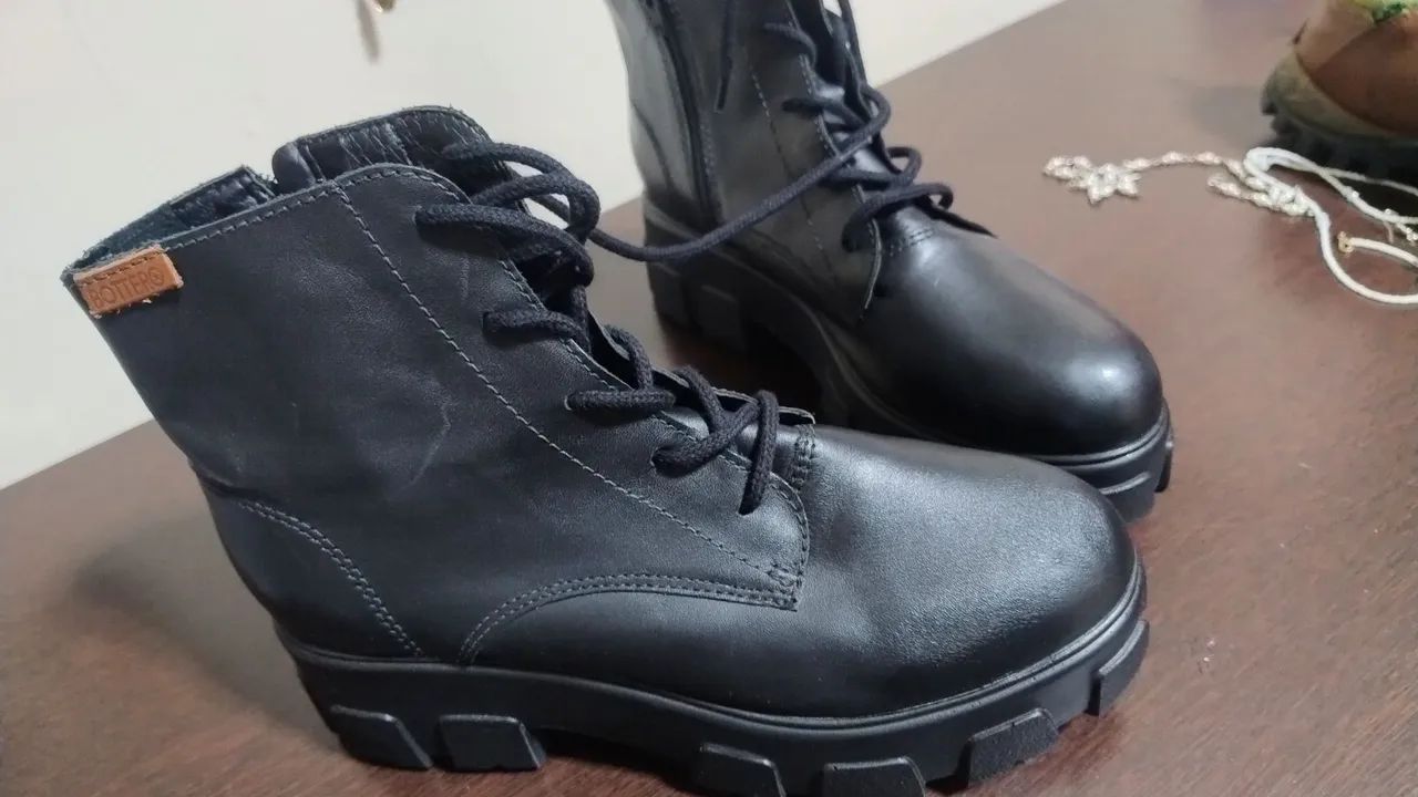 Bota Bottero Tratorada 38 nova couro legítimo  - Foto 2