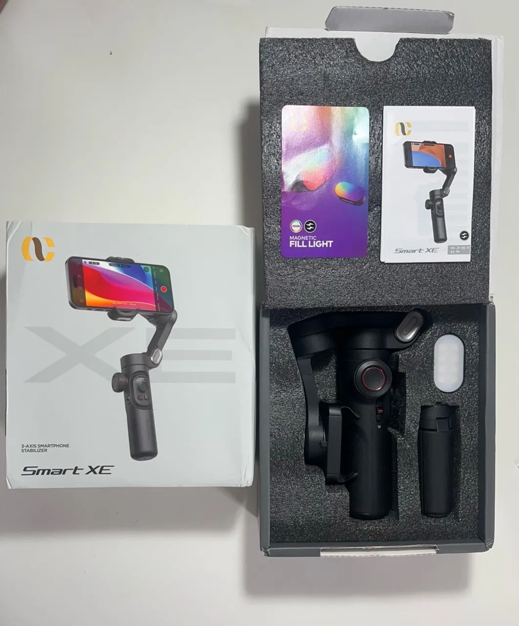Gimbal smart Xe + kit lentes Apl dg10 lens 