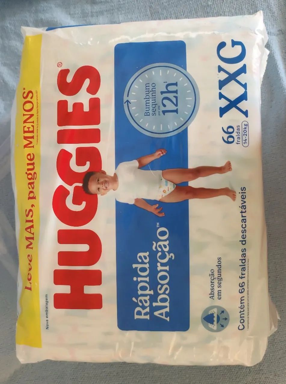 Fralda Huggies XXG  - Foto 2