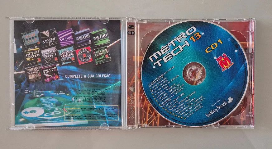 CD Duplo Metro Tech 13 - Original Metropolitana FM USADO - Foto 4