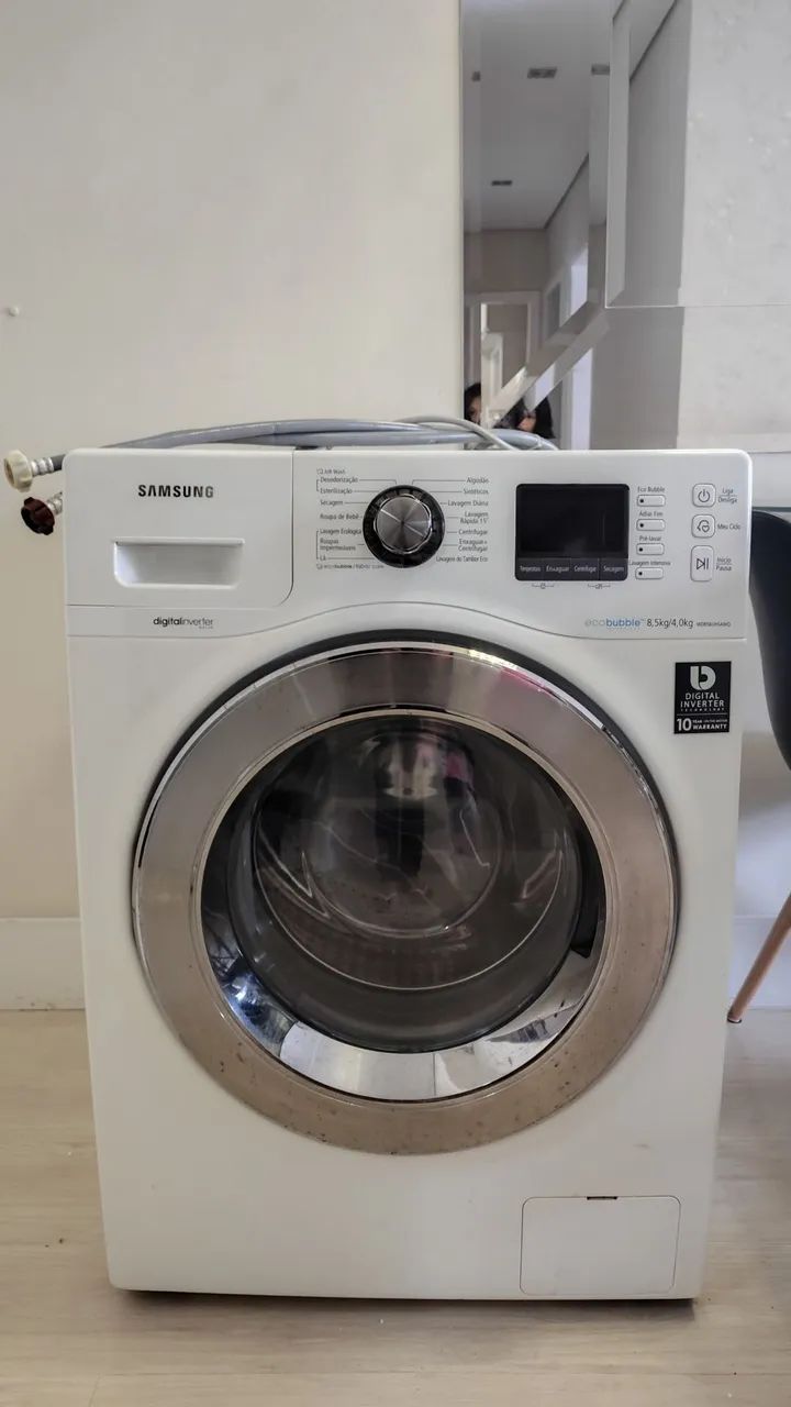 Lava e Seca Samsung ecobuble 8,5kg - Foto 4