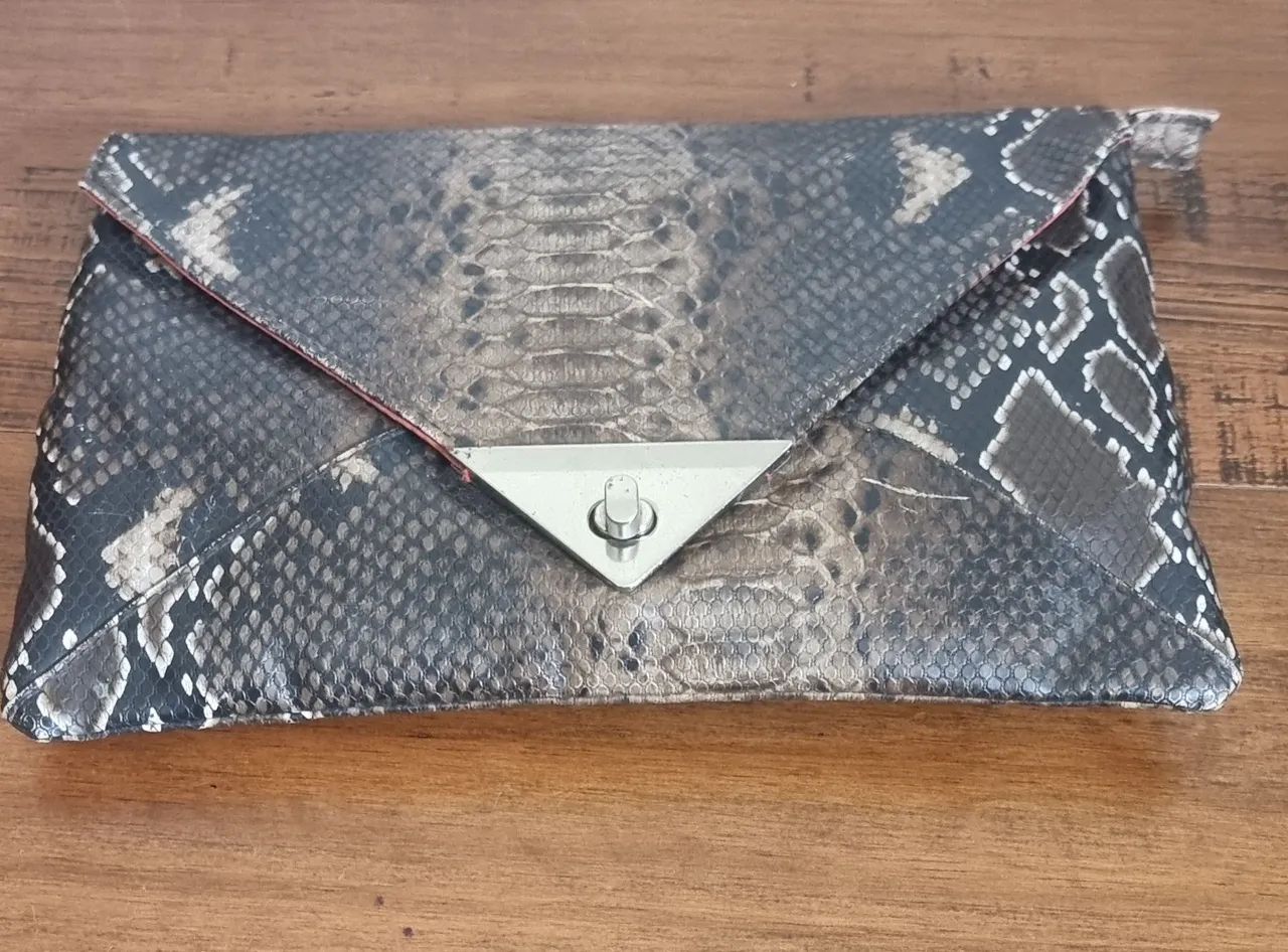 Clutch Marisa em couro ecologico - Foto 2