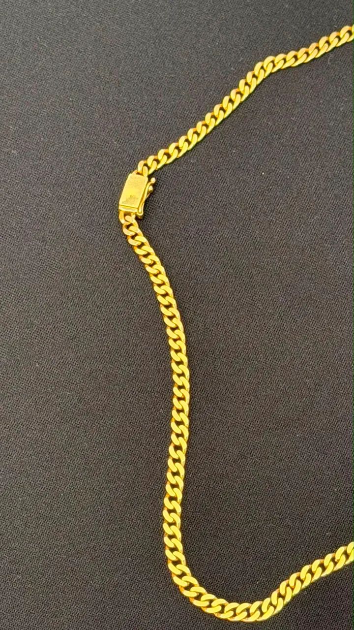 CORDÃO DE OURO MACIÇO 27.2g - Foto 4