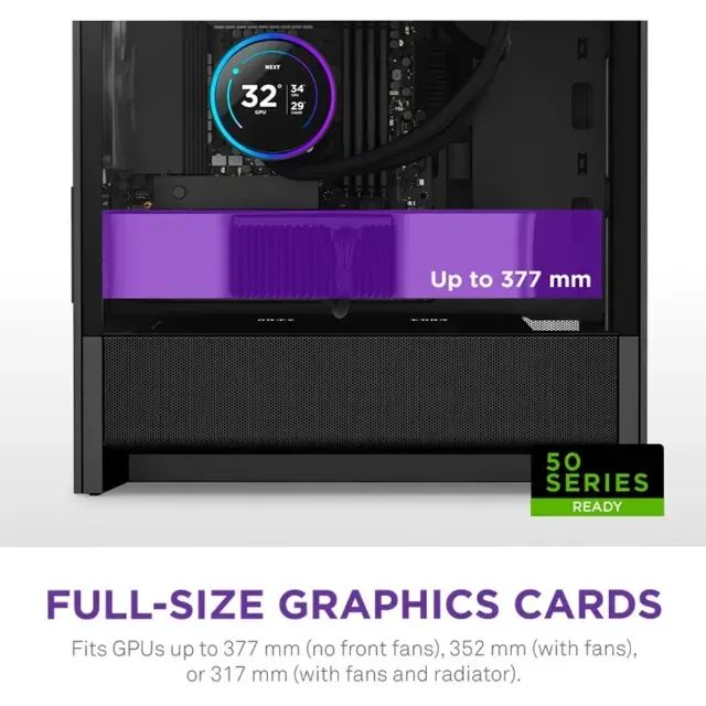 NZXT H3 FLOW GABINETE - Foto 4