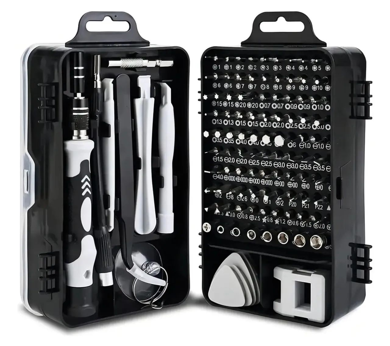 Kit de ferramenta eletrônica 115 peças 