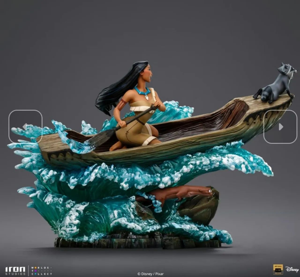 Pocahontas Deluxe Iron Studios Disney - Foto 3
