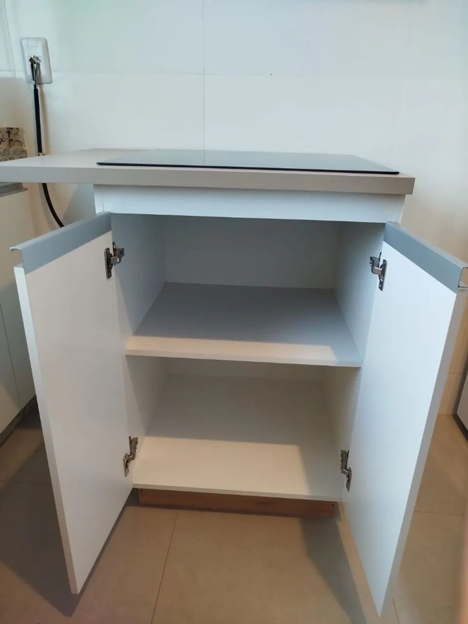 Fogão de indução com armário de MDF  - Foto 2
