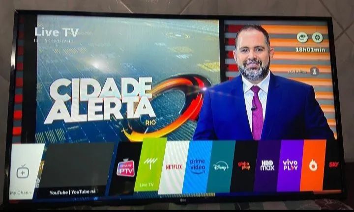 Tv 49 polegadas 4k smartv 