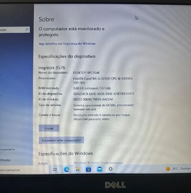 Notebook Dell Inspiron 3576 - Foto 2