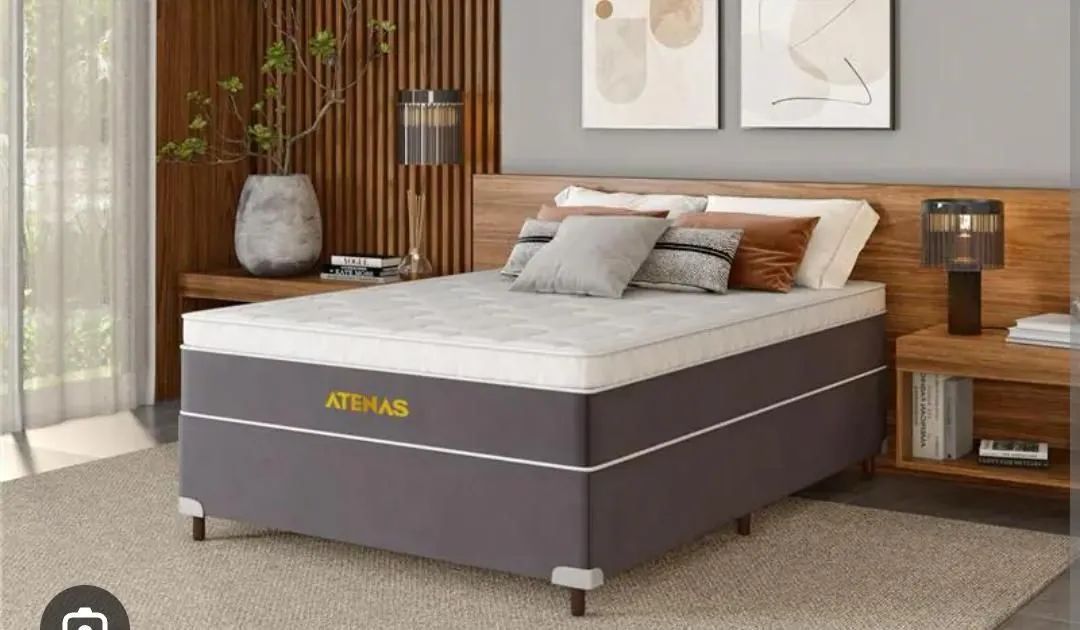 Vendo cama nova casal de molas ensacadas  - Foto 3
