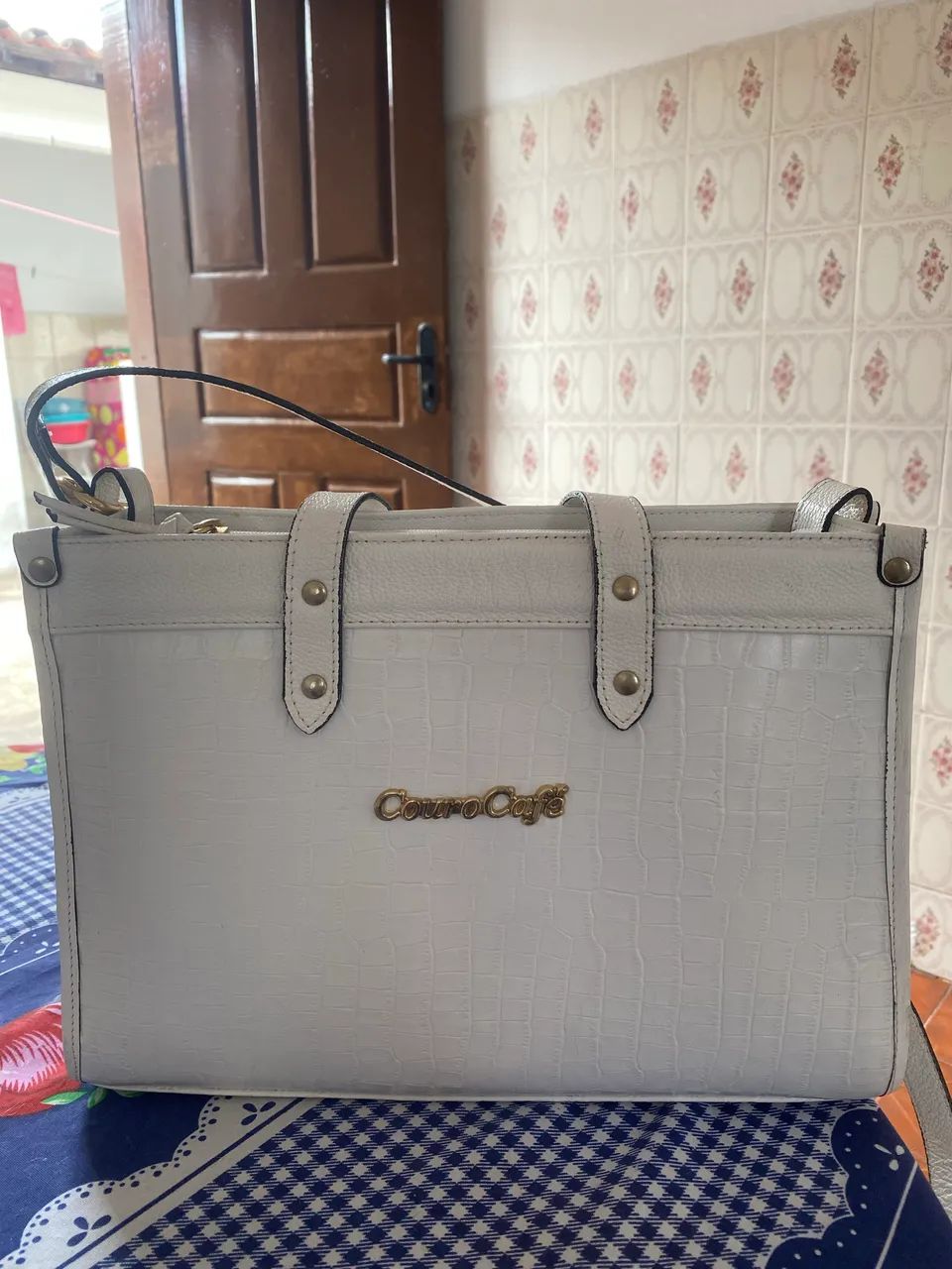 Bolsa Couro Café 
