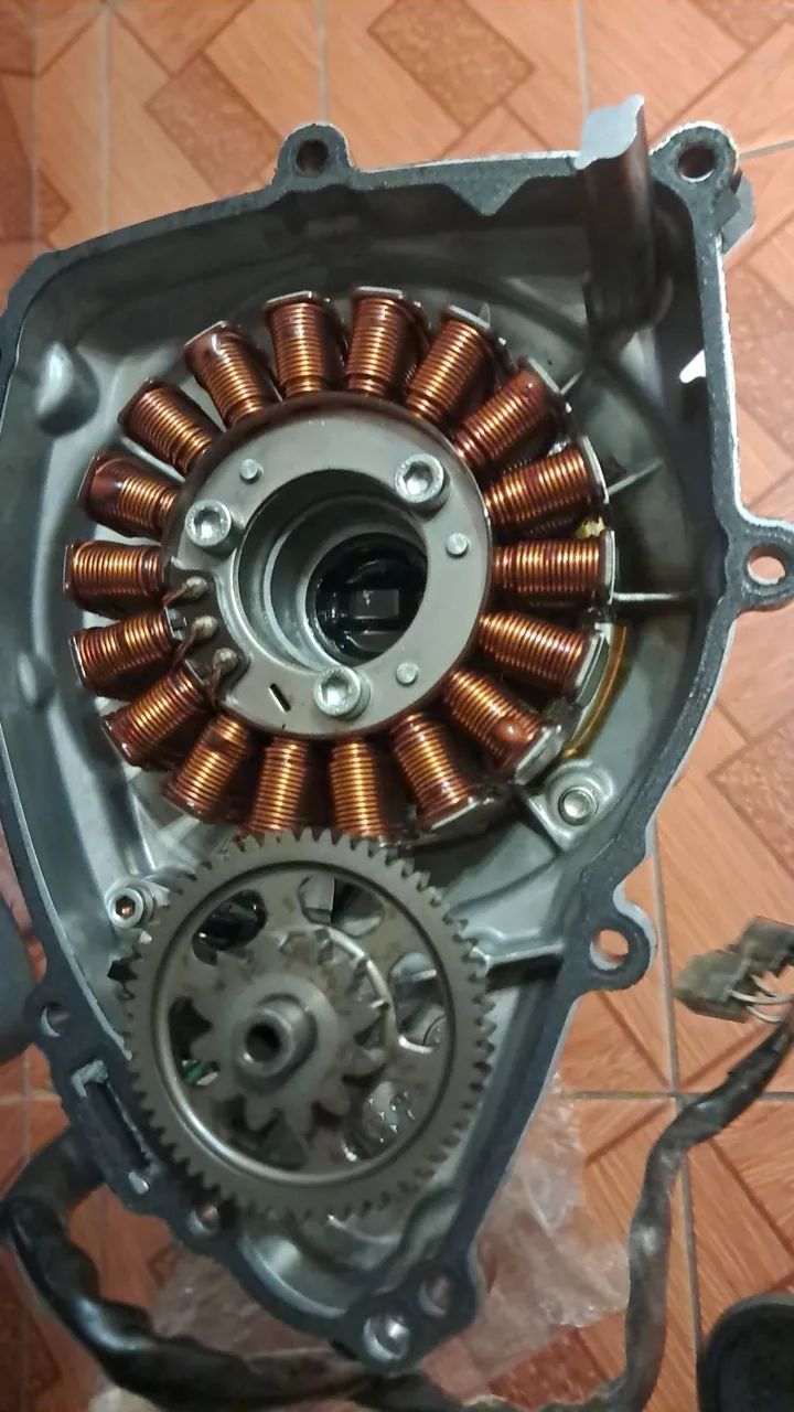 Bubina estator moto Yamaha mt 03 - Foto 3