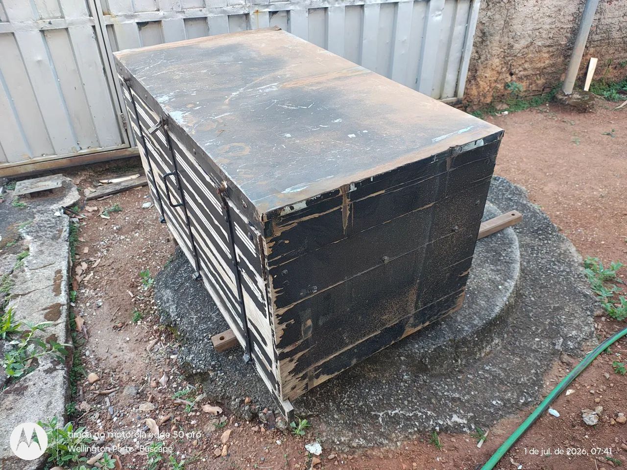 Gavetão e tanque 300 litros 