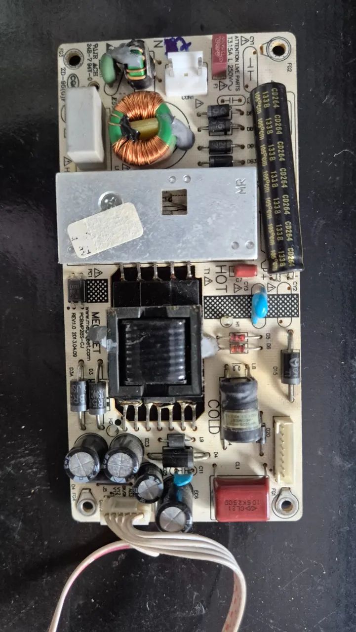 Placa fonte  da TV Philco PH28S63D