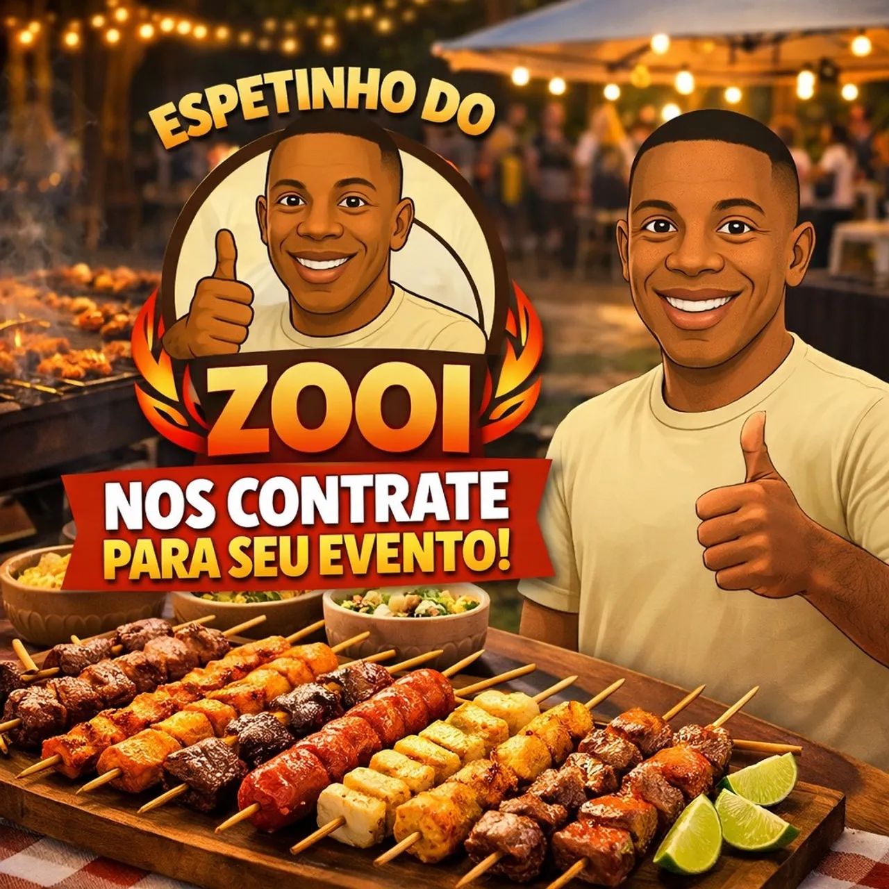 Espetinho para Eventos | Churrasco para Festas e Eventos ?