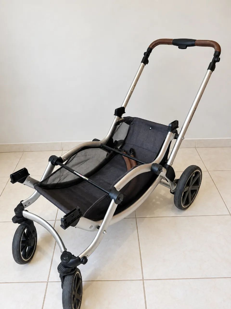 Carrinho de Bebê Para Gêmeos Zoom Abc Design - Foto 3