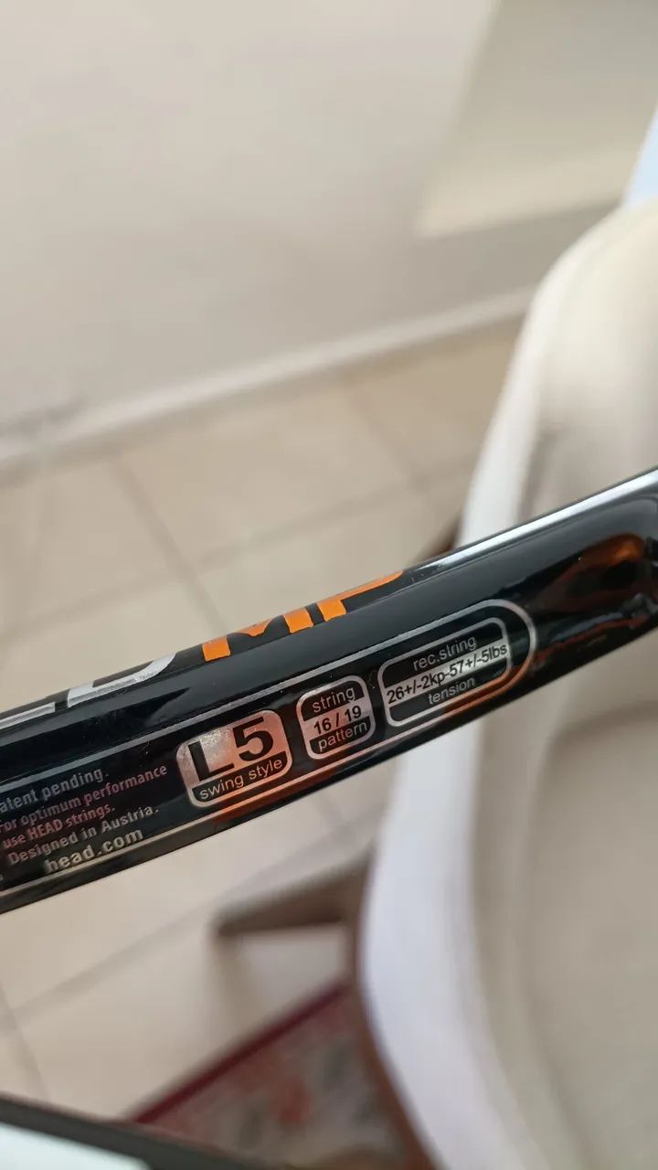 Raquete tênis Head L5 nova - Foto 4