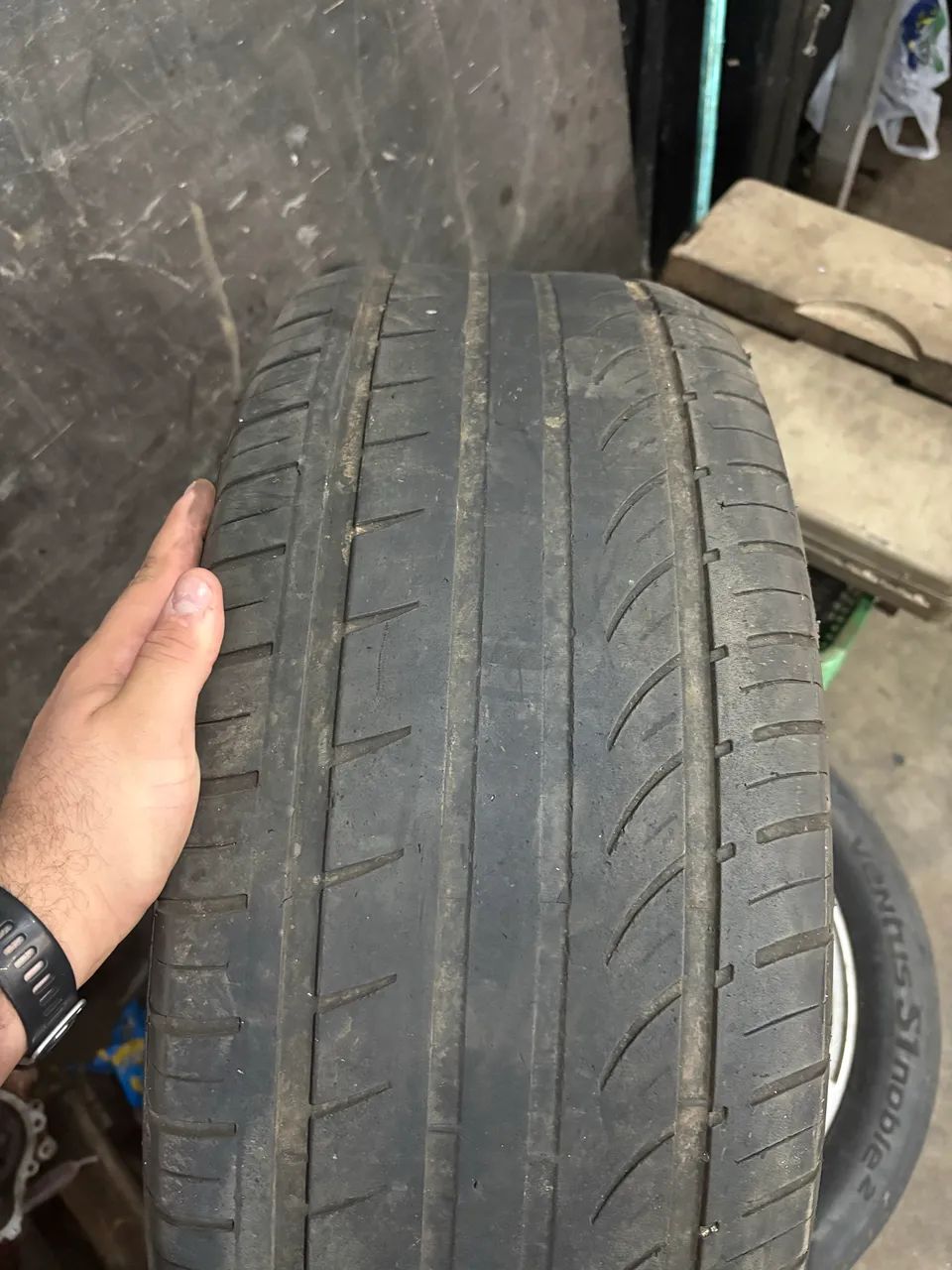 Kit de rodas e pneus aro 19 usado  - Foto 2