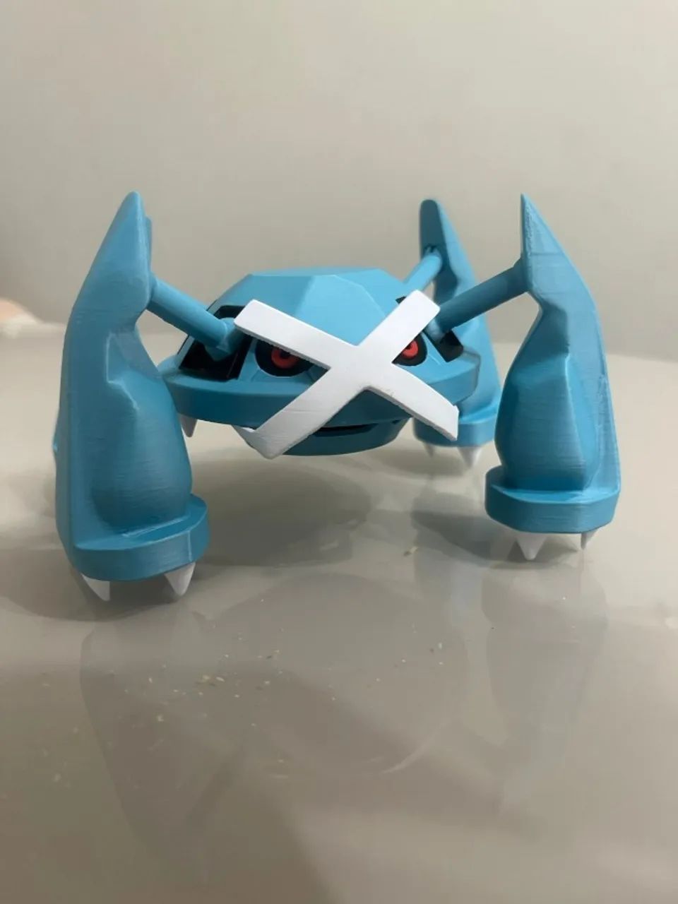 Boneco 3D Pokemon - Metagross