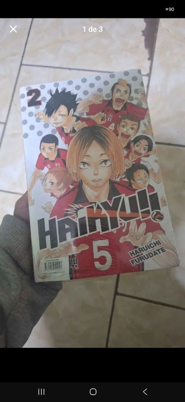 Mangá Haikyu! cap2 - Foto 3