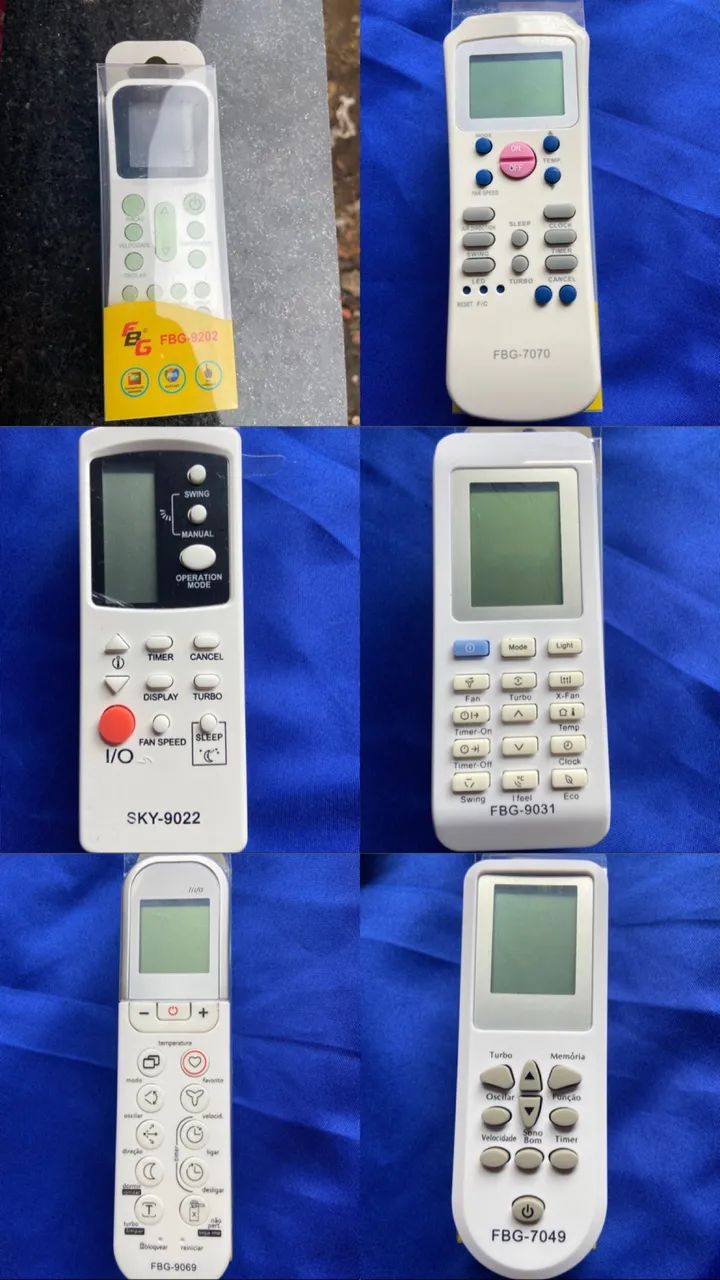 Controle central de ar 