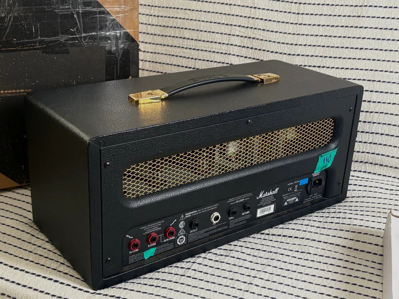 Marshall Origin 20h com footswitch  - Foto 5