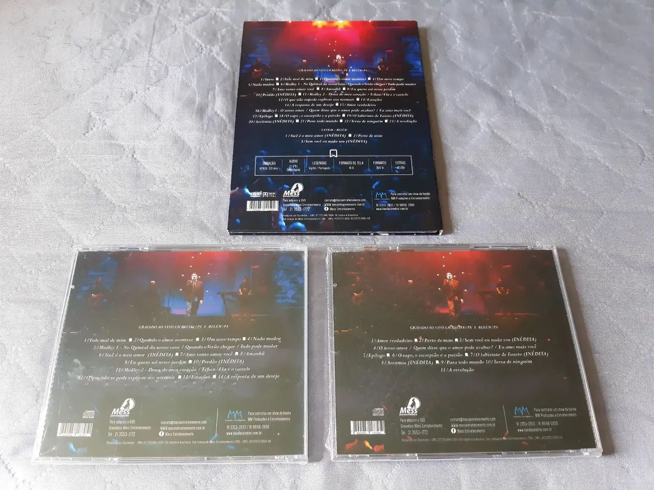 Kit dvd + CDs banda catedral 25 anos original  - Foto 2