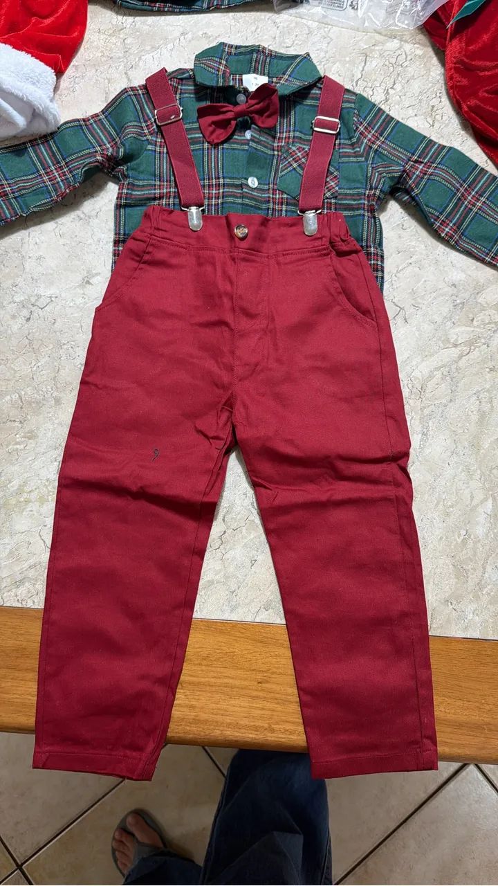 kit roupas natalinas  - Foto 3