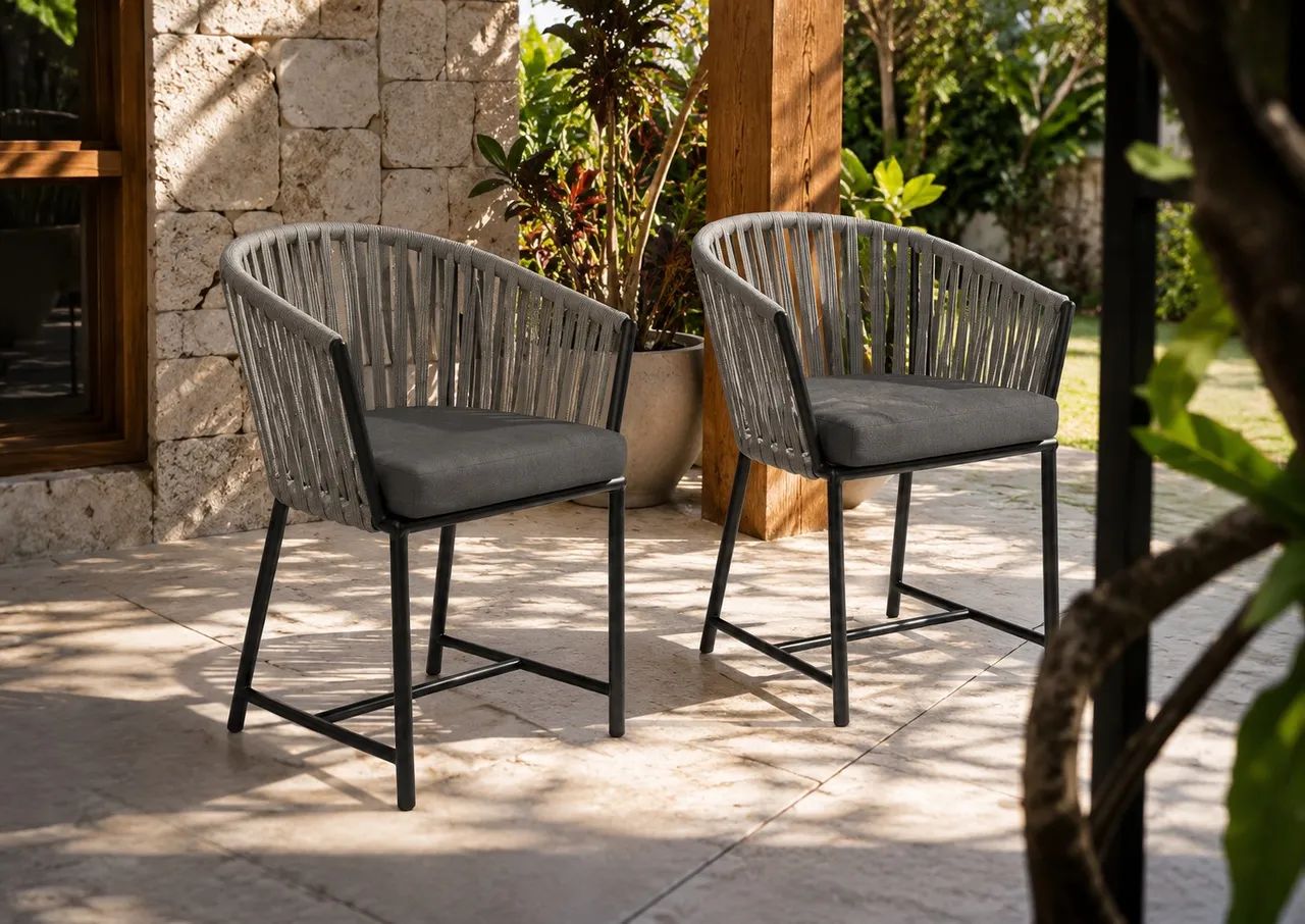  Conjunto de cadeiras externas 