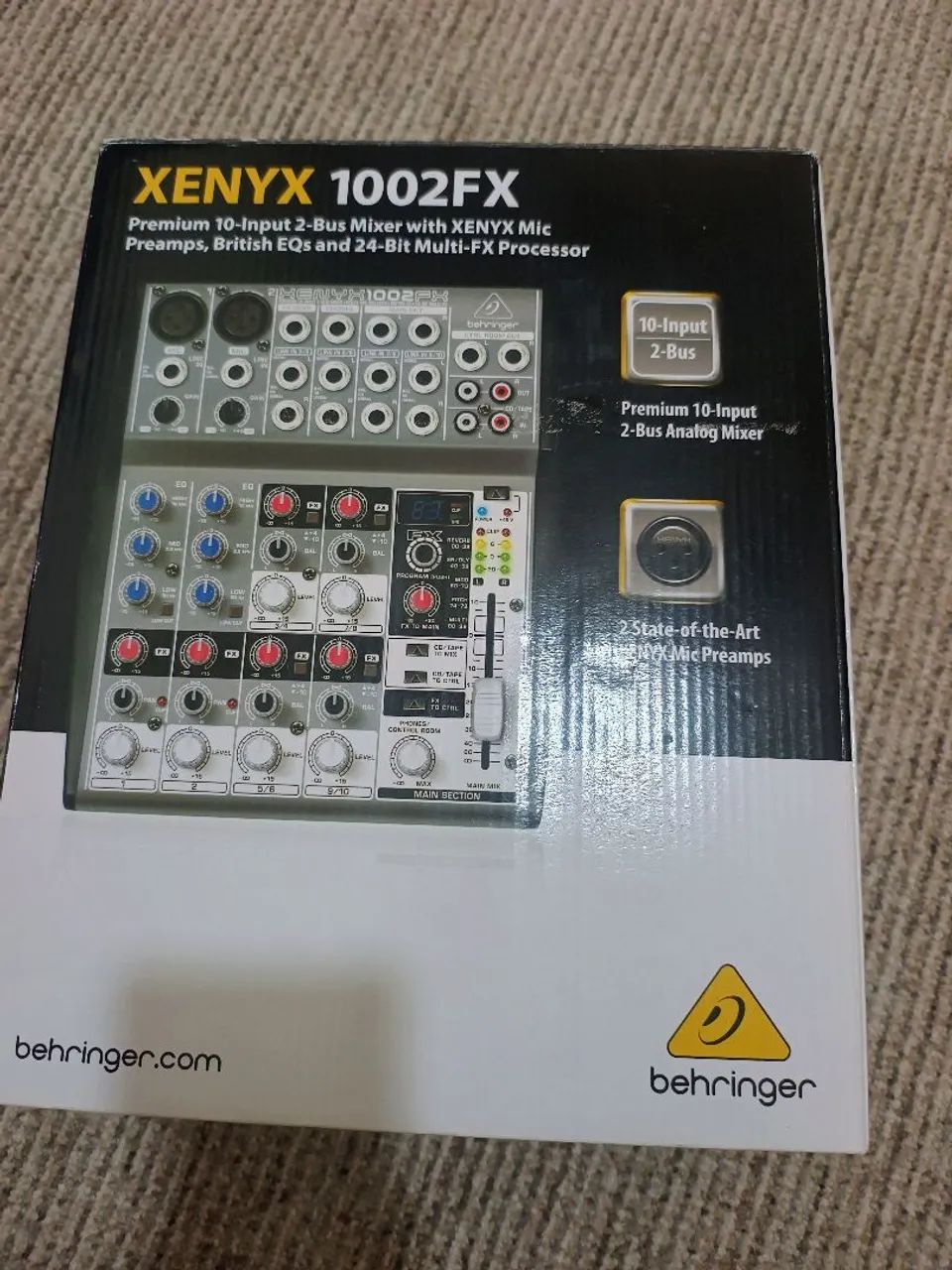 Controladora Xenyx 1002FX, nova - Foto 3