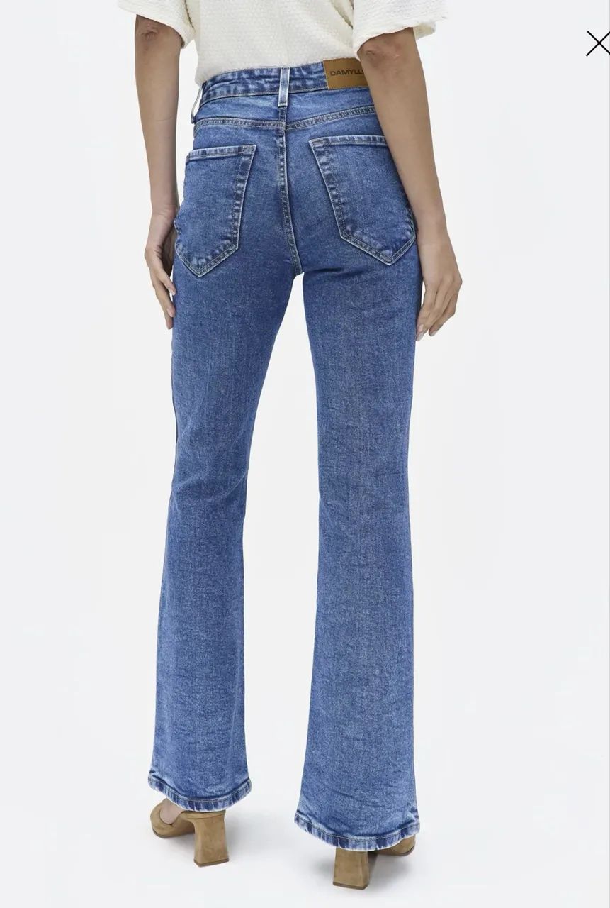Calça Damyller Boot Cut G5 C1 ref: 1A06280 ( USADA 2 vezes) - Foto 4