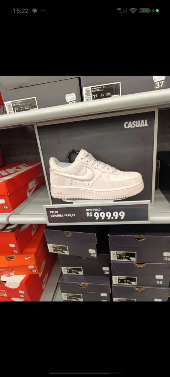 Tênis Nike Air force NOVO