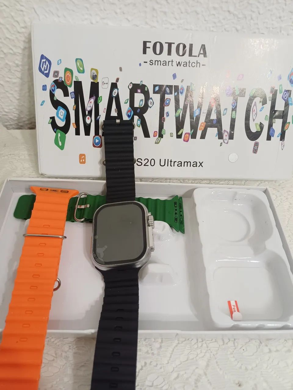 Smartwatch ultra com pulseira Extra  - Foto 2
