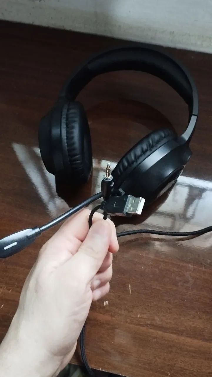 Fones de ouvido headset com RGB  - Foto 4